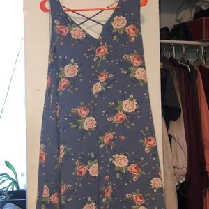 Floral Thin strapped dress
